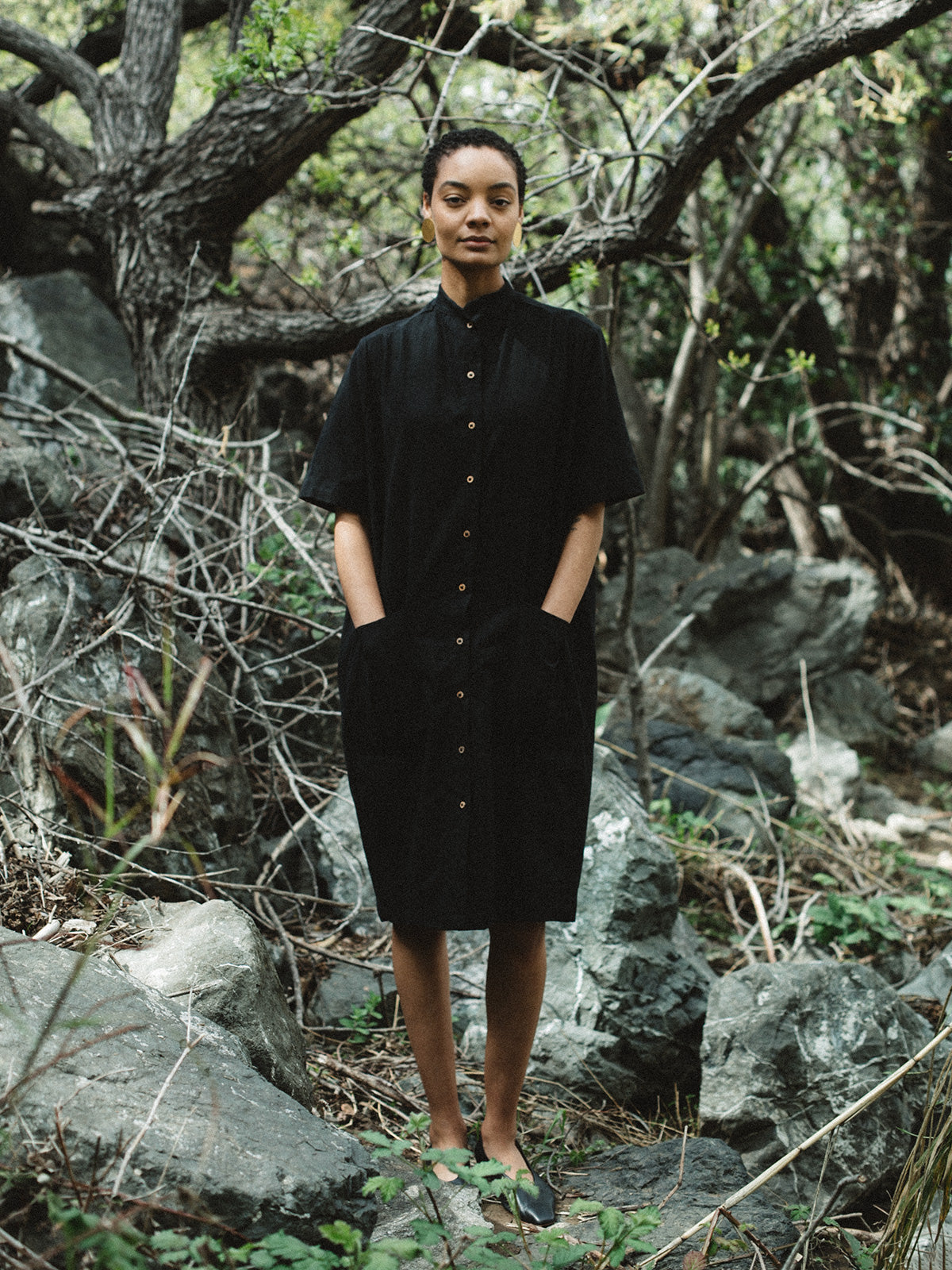 Makena Dress - Black - S