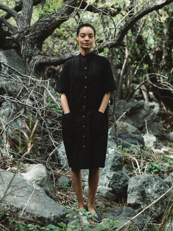 Makena Dress - Black - S